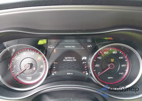 2023 Dodge Charger Sxt из США, поврежденный, VIN 2C3CDXBG8PH656767